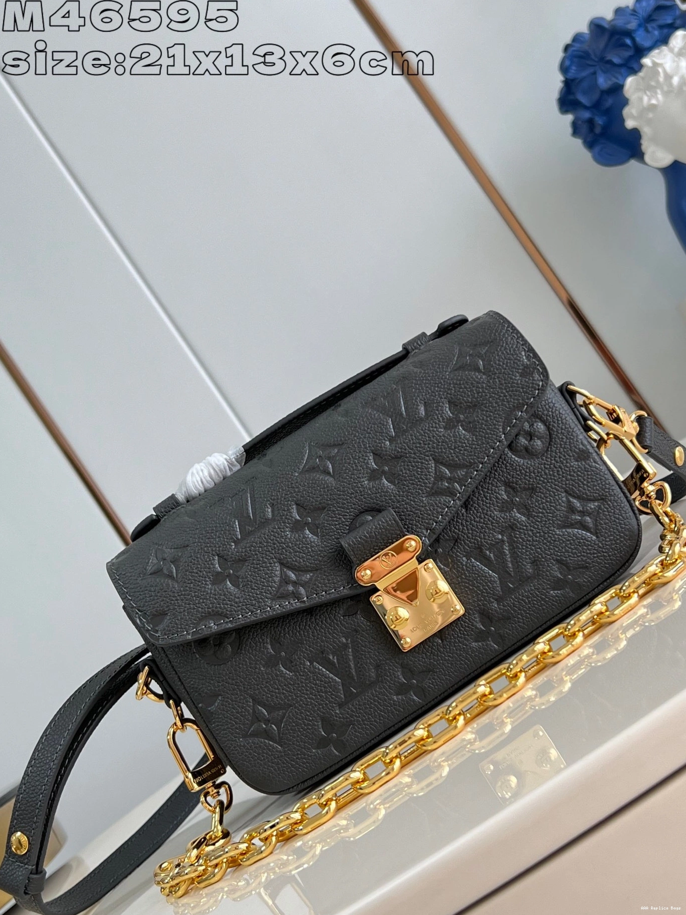 Aaa replica ru EAST POCHETTE WEST VUITTON METIS LOUIS 0813